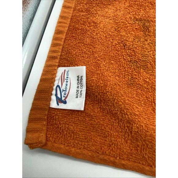 University of Virginia Cavaliers UVA Orange Rally Towel The 4th Side Hand Towel - Picture 4 of 4